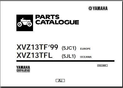 manuel d'atelier yamaha XVS1300 royal Star 97 à 99 { {{ Docautomoto }}
