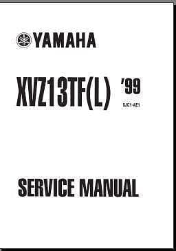 manuel d'atelier yamaha XVS1300 royal Star 97 à 99 { {{ Docautomoto }}