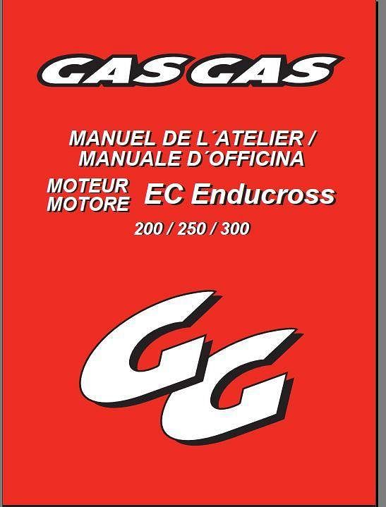 Manuel d atelier Gas Gas enducross { {{ Docautomoto }}