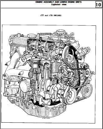 manuel d'atelier moteur Renault j6r j7r et Turbo AUTHENTIQU'ERE