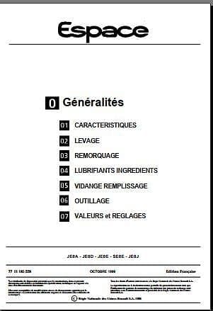 Manuel d'atelier Renault Avantime { {{ Docautomoto }}