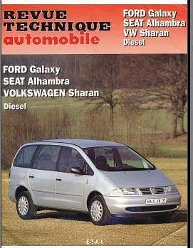 Revue technique Ford Galaxy Seat Alhambra ,Volkswagen Sharan { {{ Docautomoto }}