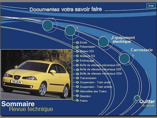 manuel d'atelier et de réparation Seat Ibiza 3 2002 { {{ Docautomoto }}