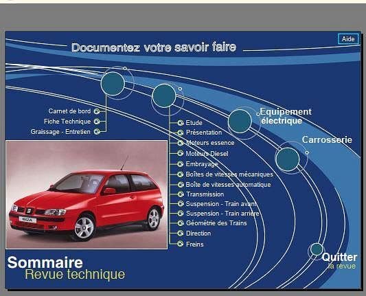 manuel d'atelier Seat Ibiza 2 et Cordoba 99 à 2002 { {{ Docautomoto }}