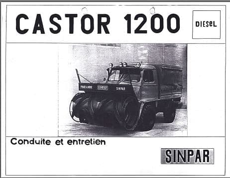 manuels utilisateur et entretien Sinpar Castor { {{ Docautomoto }}