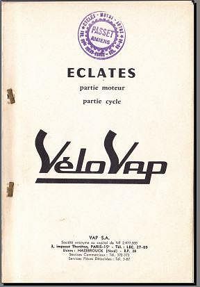 Manuel d'atelier et de réparation VeloVap et moteurs ABG { {{ Docautomoto }}