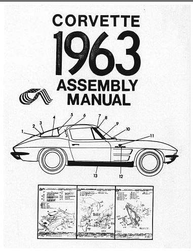 manuels d'atelier Chevrolet Corvette C2 et C3 { {{ Docautomoto }}