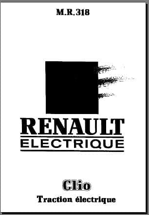 manuel de réparation Renault Clio électrique { {{ Docautomoto }}