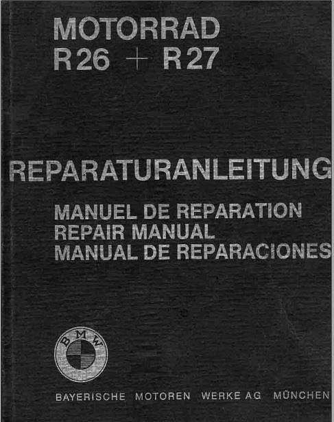 Manuel d'atelier BMW R26 R27 { {{ Docautomoto }}