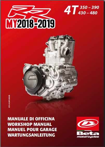 manuels d'atelier Beta RR 350 390 430 480 2019 FR { {{ Docautomoto }}