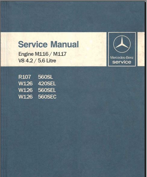 manuel d'atelier Mercedes 420 à 560 { {{ Docautomoto }}