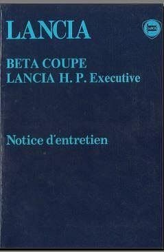 Manuels d'atelier Lancia Beta { {{ Docautomoto }}
