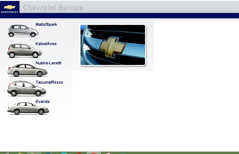 manuels d'atelier Chevrolet Europe Daewoo tous modèles { {{ Docautomoto }}