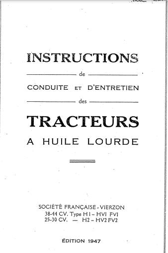 manuels techniques SFV tous modèles en compilation { {{ Docautomoto }}