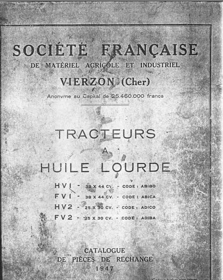 manuels techniques SFV tous modèles en compilation { {{ Docautomoto }}