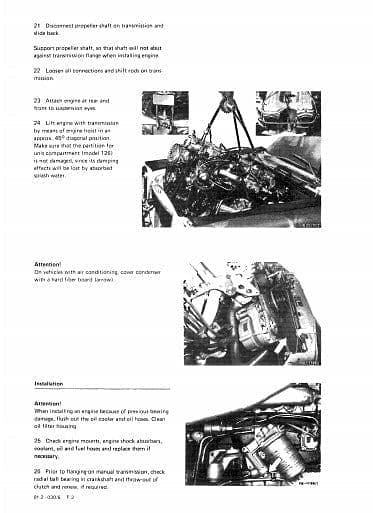Manuel d'atelier Mercedes 280 W 114 et W 123 { {{ Docautomoto }}