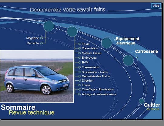 Manuel de réparation Opel Meriva 2003 { {{ Docautomoto }}