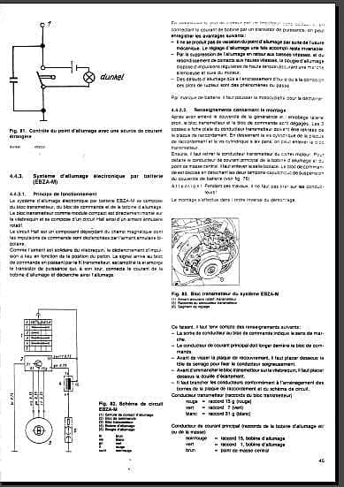 Manuel d'atelier MZ 125 150 250 ETZ { {{ Docautomoto }}
