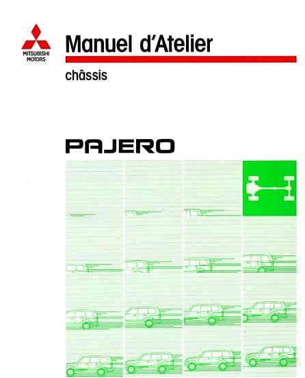 Manuel d'atelier Mitsubishi Pajero 2001 2005 { {{ Docautomoto }}
