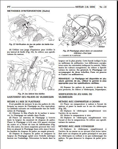 Manuel d'atelier Chrysler PT Cruiser en français { {{ Docautomoto }}