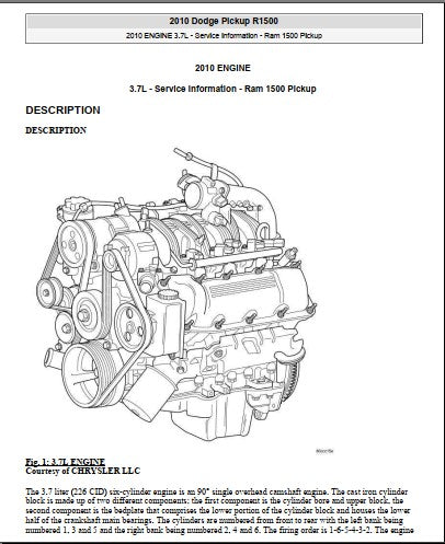 Manuel d'atelier Dodge RAM 2500 3500 2012 { {{ Docautomoto }}
