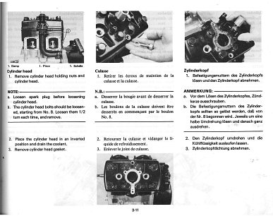 manuels d'atelier Yamaha 350 RDLC { {{ Docautomoto }}