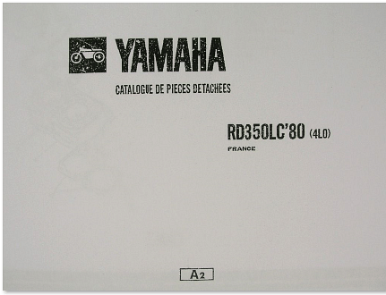 manuels d'atelier Yamaha 350 RDLC { {{ Docautomoto }}