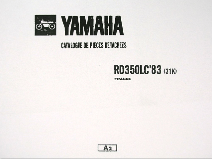 manuels d'atelier Yamaha 350 RDLC { {{ Docautomoto }}