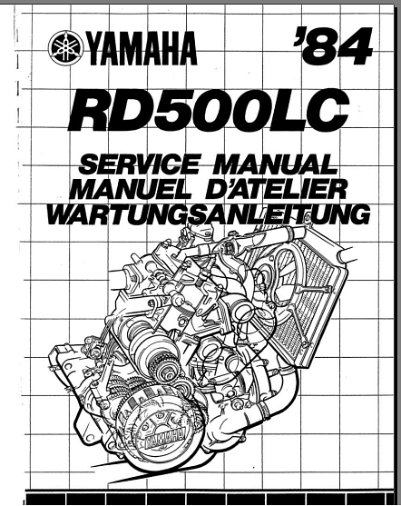 manuel d'atelier Yamaha 500 RDLC { {{ Docautomoto }}