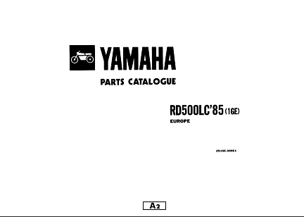 manuel d'atelier Yamaha 500 RDLC { {{ Docautomoto }}
