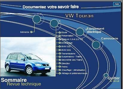 Manuel de réparation Volkswagen Touran AUTHENTIQU'ERE