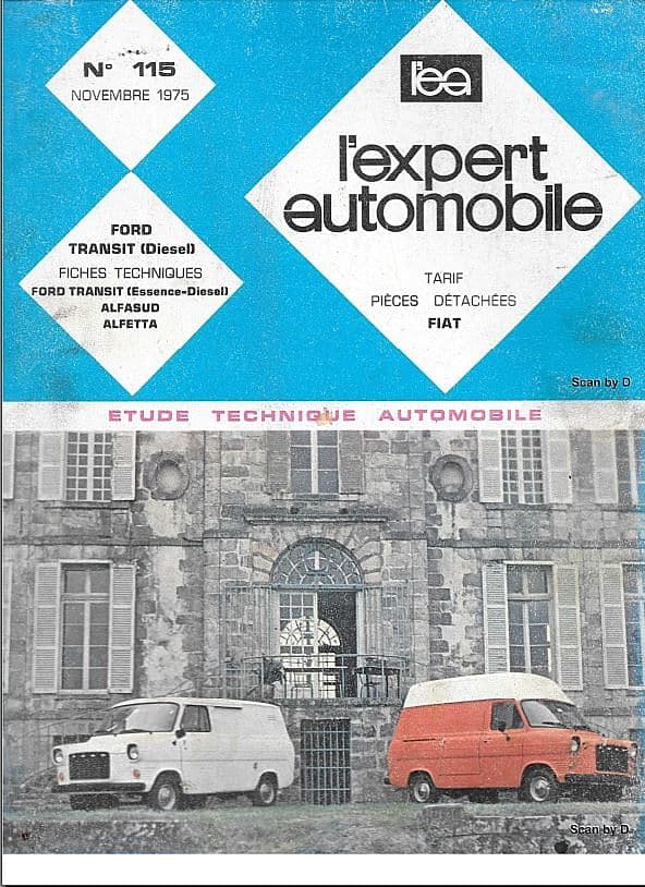 Revue technique Ford Transit 1 diesel { {{ Docautomoto }}