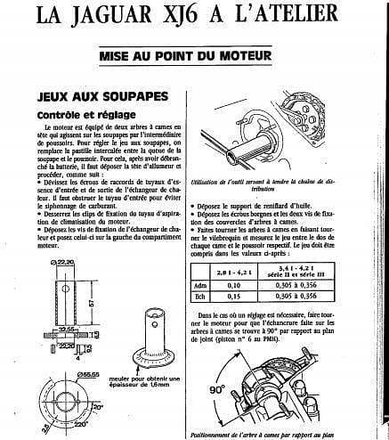 Manuels d'atelier et de réparation Jaguar Xj6 série 1 en français { {{ Docautomoto }}