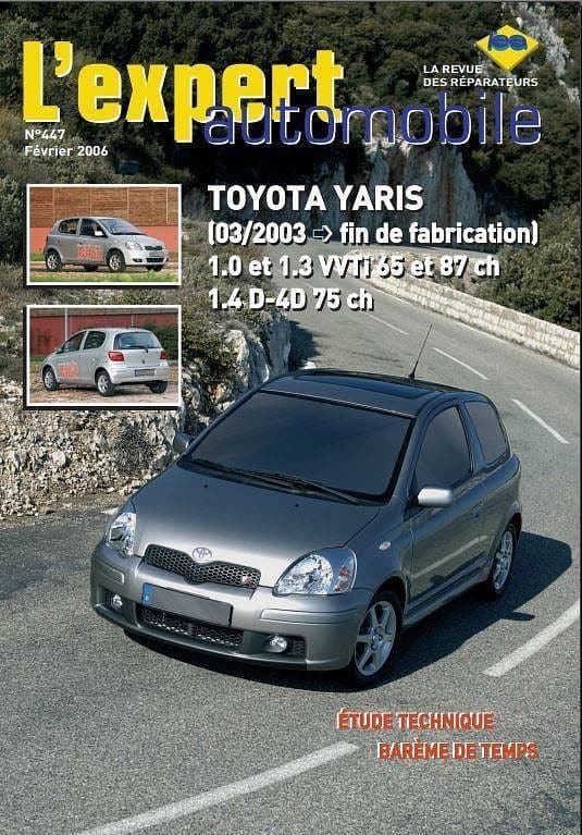 Manuels d'atelier Toyota yaris 1 { {{ Docautomoto }}