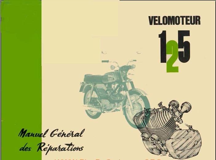 Manuels d'atelier Motobécane 125 LT1 LT2 LT3 et 125 S { {{ Docautomoto }}