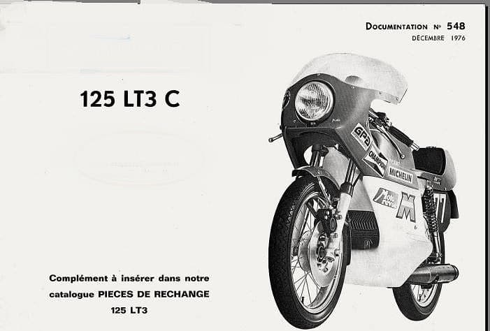 Manuels d'atelier Motobécane 125 LT1 LT2 LT3 et 125 S { {{ Docautomoto }}