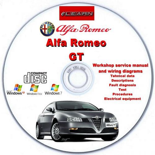 manuel d'atelier Alfa Roméo GT en français { {{ Docautomoto }}