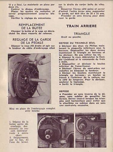 Revue technique Vespa 400 { {{ Docautomoto }}