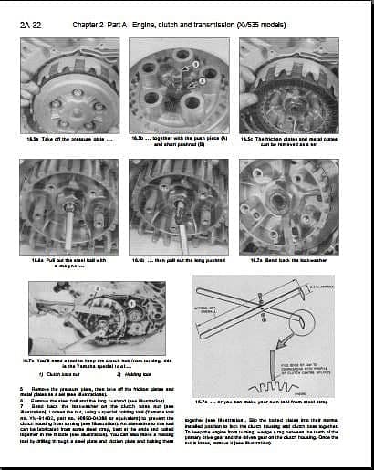 Manuel d'atelier Yamaha Virago { {{ Docautomoto }}
