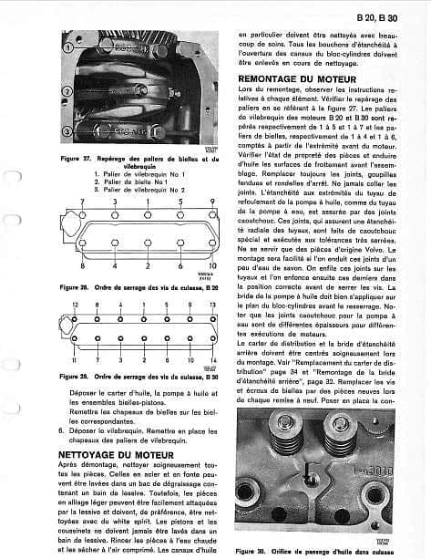 Manuels d'atelier Volvo P1800 120 140 164 français { {{ Docautomoto }}