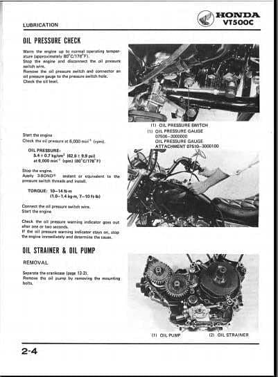 Manuel d'atelier Honda VT 500 1983 AUTHENTIQU'ERE