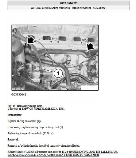 Manuel d'atelier BMW X5 E53 2000 2006 { {{ Docautomoto }}