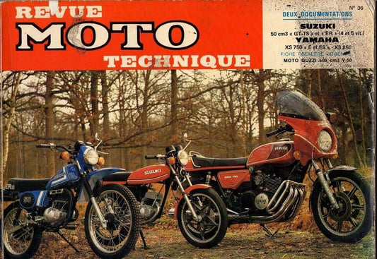 revue technique yamaha XS 750 850 { {{ Docautomoto }}
