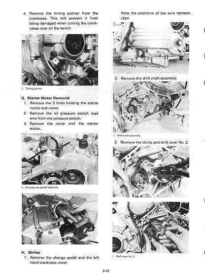 Manuel d'atelier yamaha 1100 XS 1978 1982 { {{ Docautomoto }}