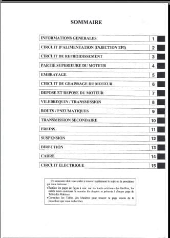 manuel d'atelier Kawasaki ZX 12 R 2000 AUTHENTIQU'ERE