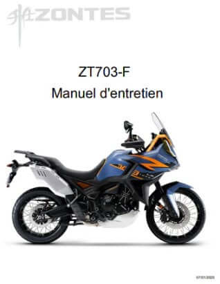 Manuels d'atelier Zontes Kove Daelim Dinli Masai