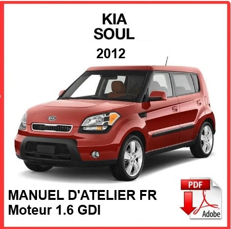 Manuel d'atelier Kia Soul 2012 français { {{ Docautomoto }}