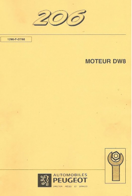 Manuel d'atelier Peugeot 206 tous modèles { {{ Docautomoto }}
