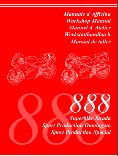 manuel de réparation Ducati 888 { Docautomoto