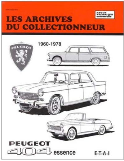 Revue technique Peugeot 404 { Docautomoto
